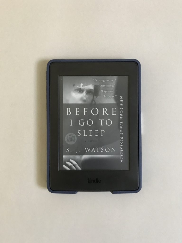 2018 Read: Before I Go to Sleep | Katie Kassel, Graphic & Web Designer