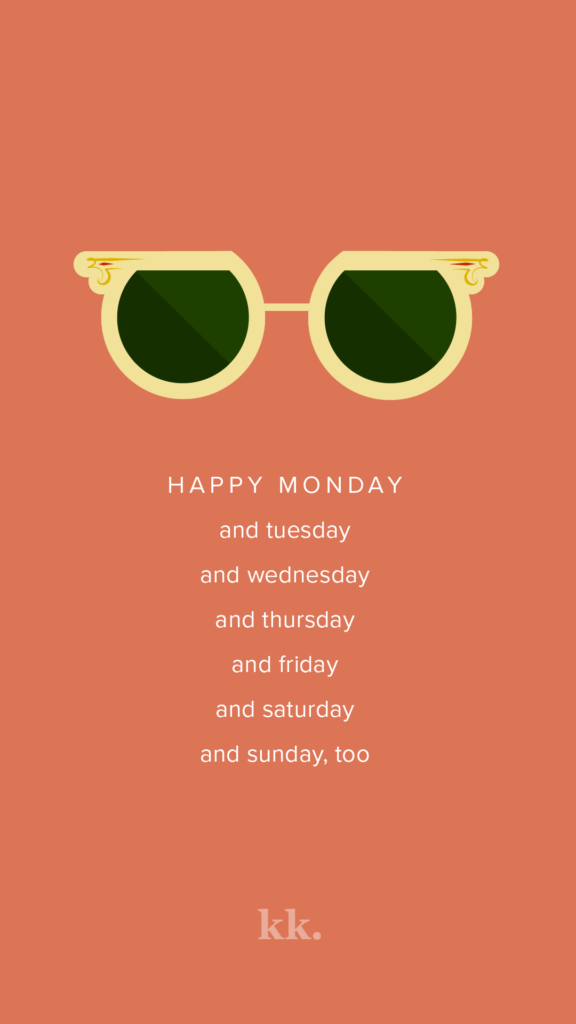 Sunglasses for Every Day of the Week | Katie Kassel, Graphic & Web Designer