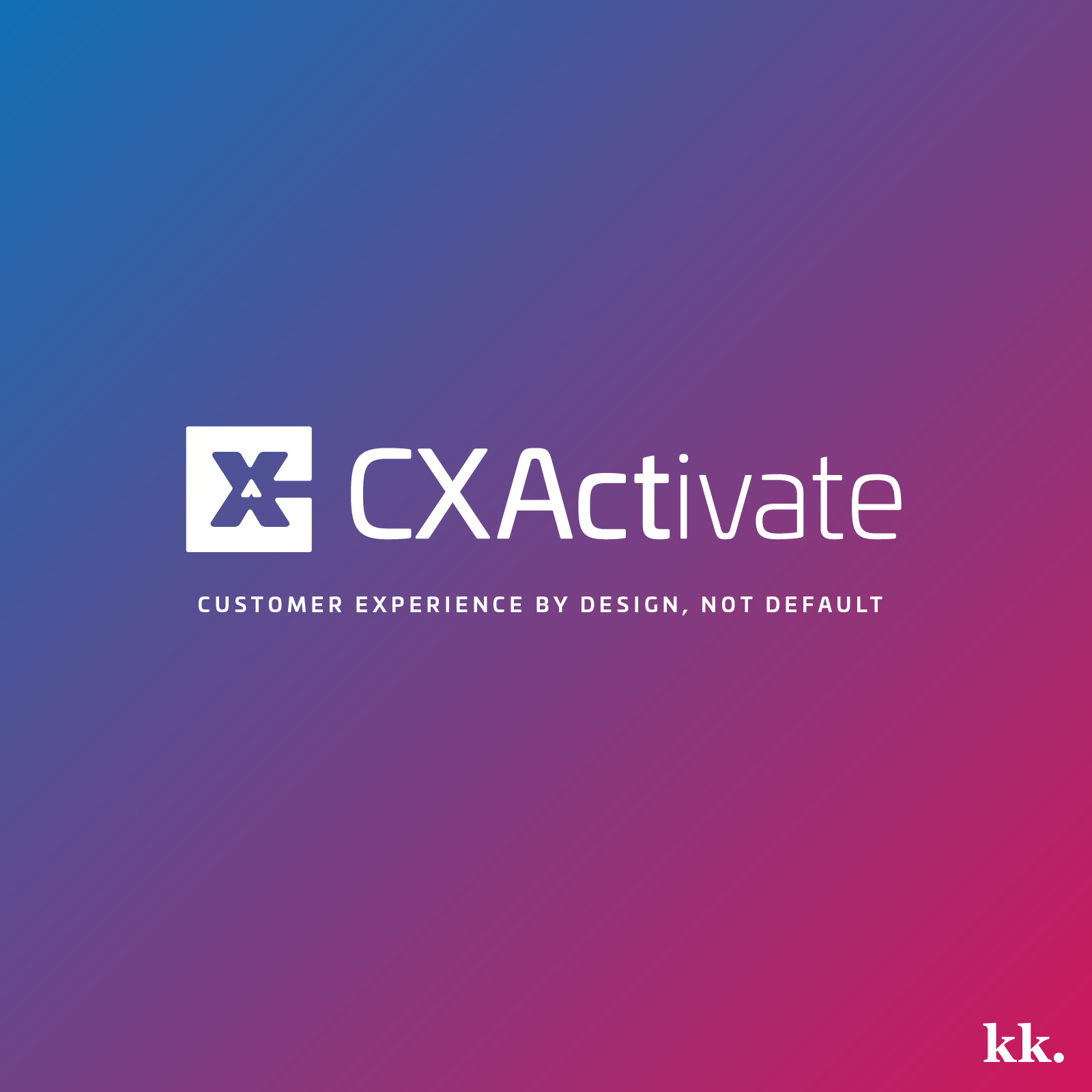 CXActivate Logo | Katie Kassel, Kassel Creative