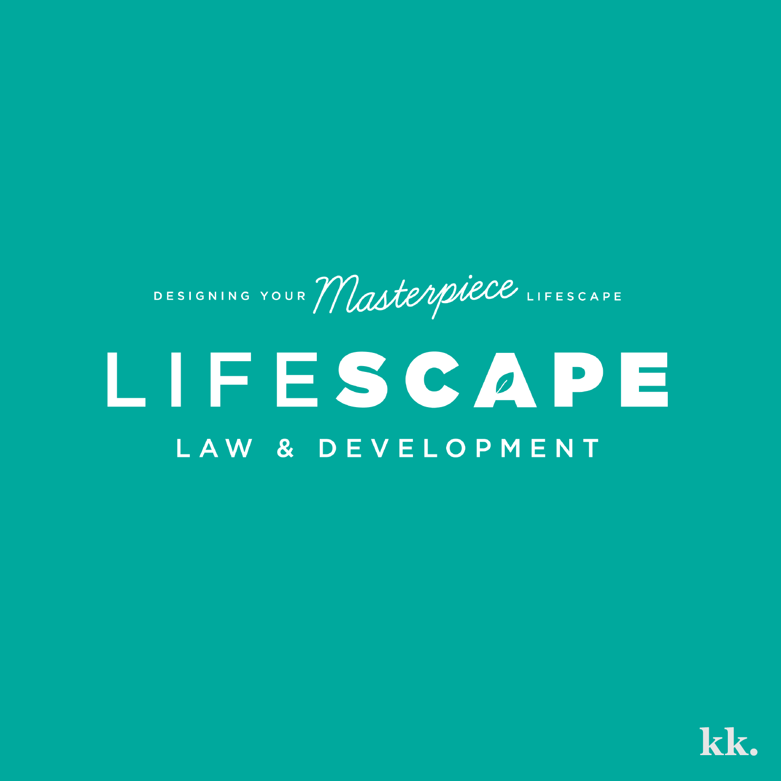 Lifescape Law & Development Logo | Katie Kassel, Kassel Creative